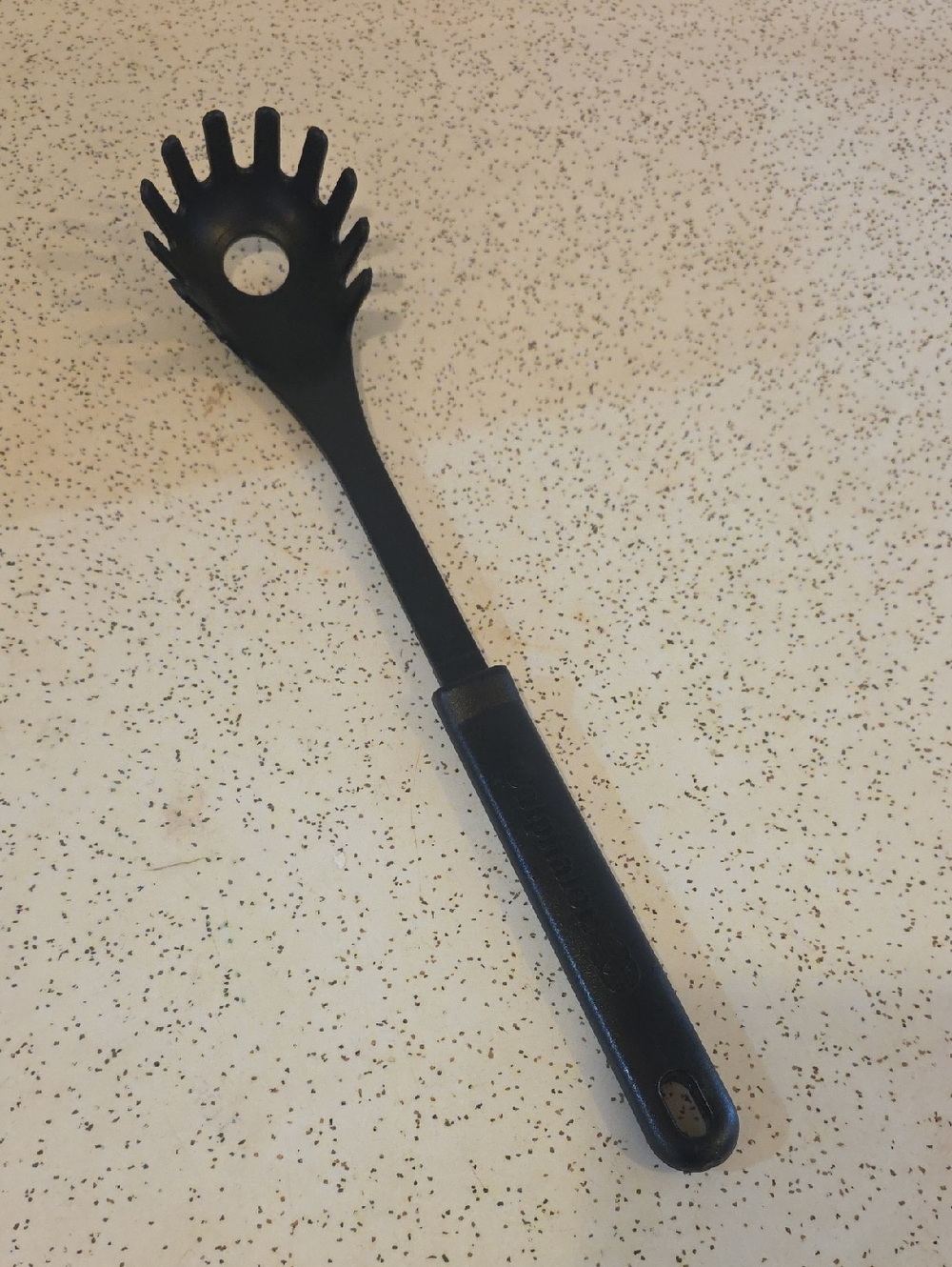 Calphalon Black Nylon Heat Resistant Spaghetti Server Spoon 13"